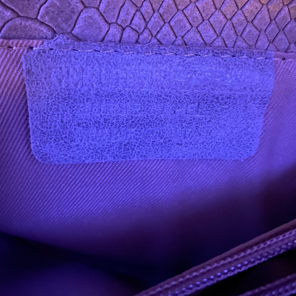 BORSE in Pelle Italian Vintage Snakeskin Purse - Picture 11 of 12